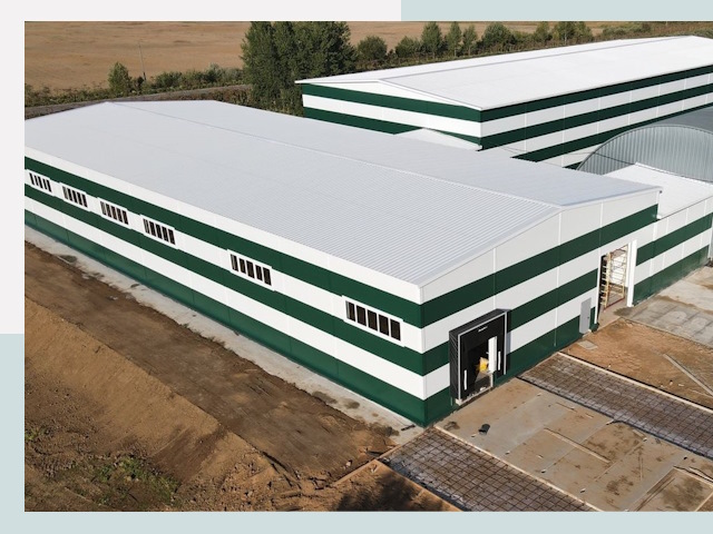 Строительство овощехранилищ в Щекине