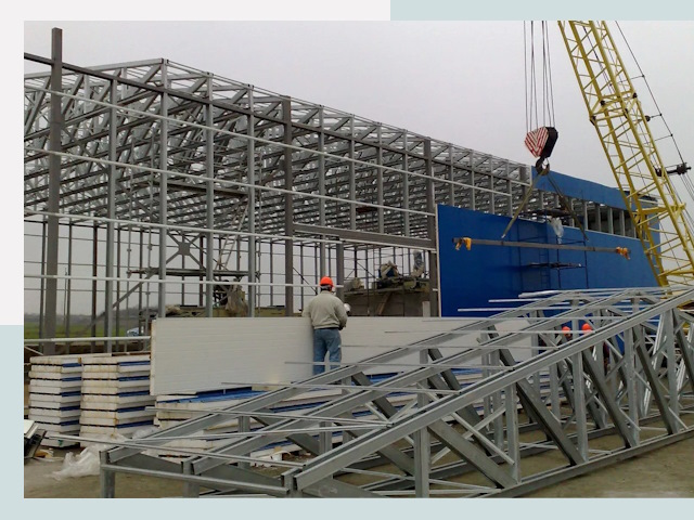 Строительство заводов в Щекине