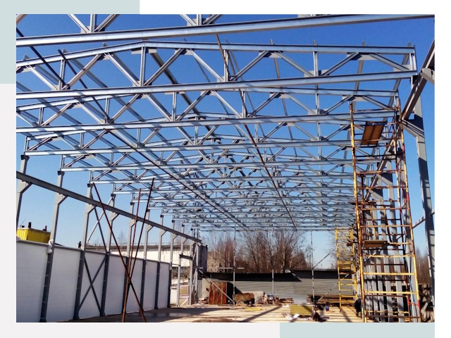 Строительство цехов в Щекино от 618 руб. под ключ