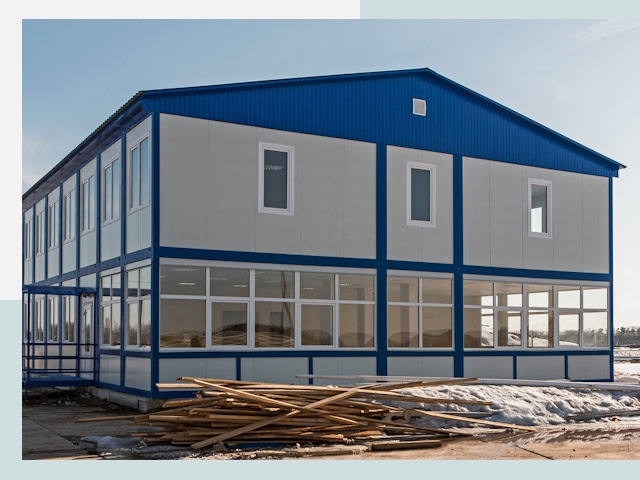 Строительство магазинов в Щекине