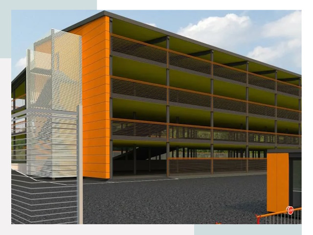 Многоуровневые паркинги в Щекине