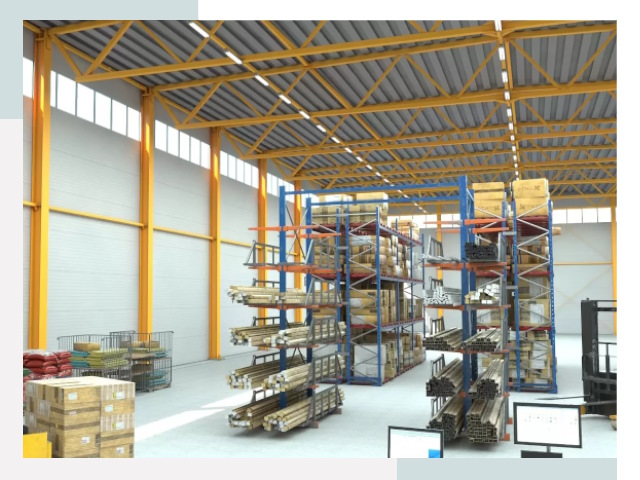 Типовые ангары в Щекине