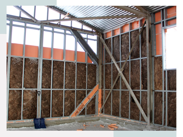 Утепленные ангары в Щекине