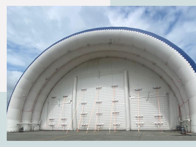 Пневмокаркасные ангары от СтальСтрой-Екн по цене от 618 руб.