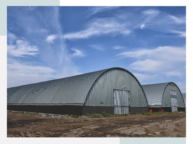 Сборные ангары в Щекине