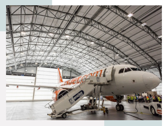 Авиационные ангары в Щекине