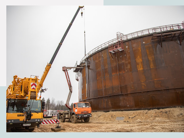 Монтаж резервуаров в Щекине от 618 руб. за м³