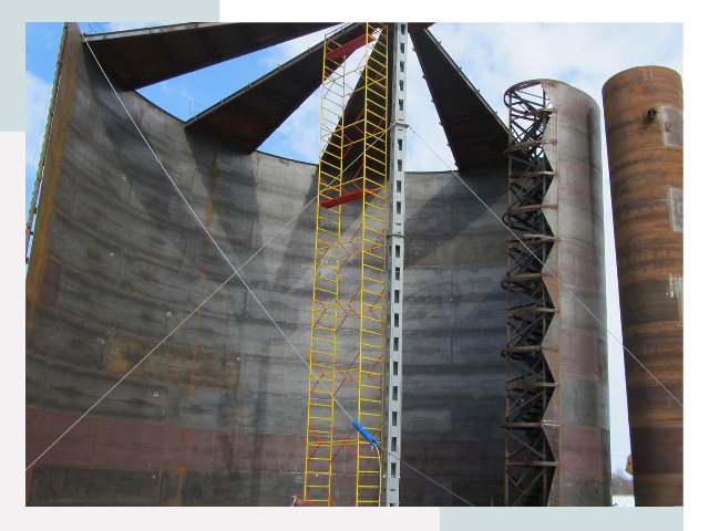 Строительство резервуаров в Щекине