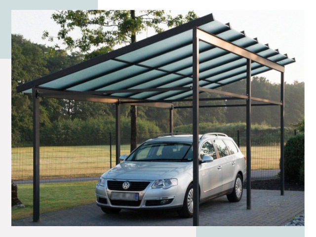 Навесы для автомобилей в Щекине