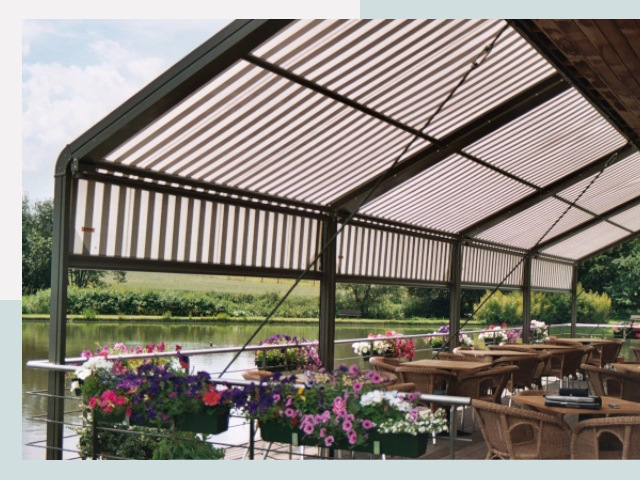 Элегантные навесы для кафе от 618 руб в Щекино