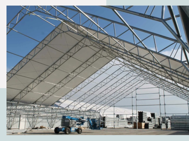 Каркасно-тентовые сооружения от СтальСтрой-Екн по цене 618 руб.