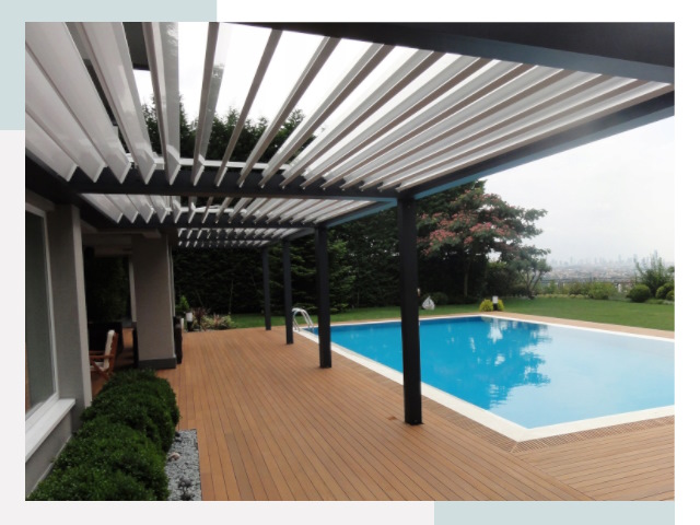 Перголы в Щекине