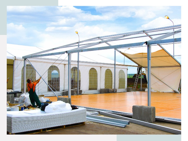 Быстро сборные шатры в Щекине