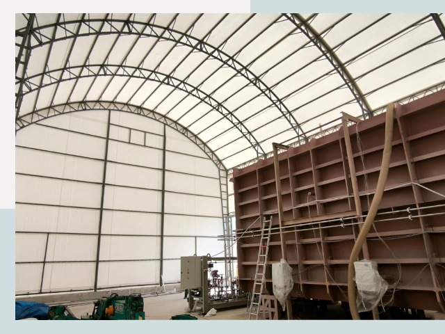 Оснащение ангаров в Щекине от 618 руб. - Надежно и быстро