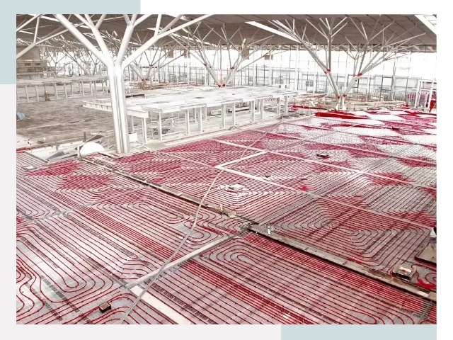 Отопление ангаров в Щекине