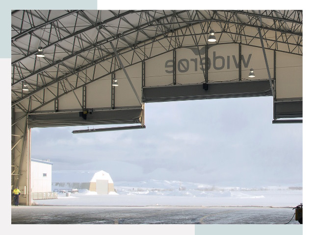 Ворота для ангаров в Щекине