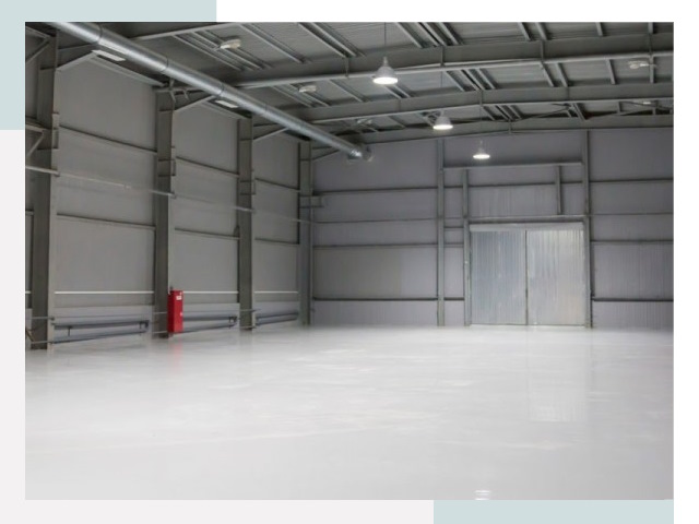 Полы для ангаров в Щекине