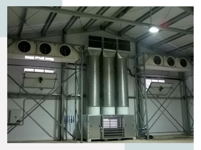 Инженерные системы для ангаров в Щекине