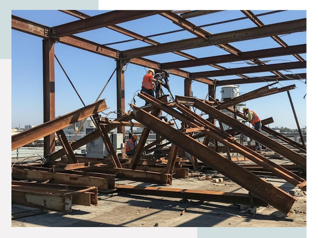 Демонтаж металлоконструкций в Щекине от 618 руб.