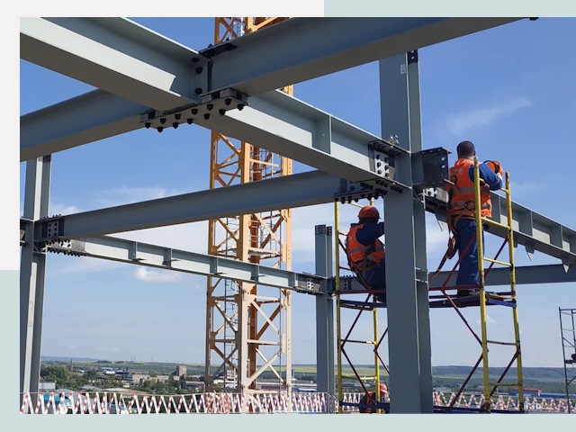 Монтаж металлоконструкций в Щекине