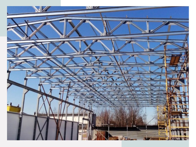 Металлокаркасы для складов в Щекине