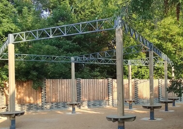 Терраса из металлоконструкций под ключ, проектирование, изготовление и монтаж от СтальСтрой-Екн